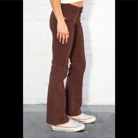 Brandy Melville brown Agatha pants - Picture 3 of 5